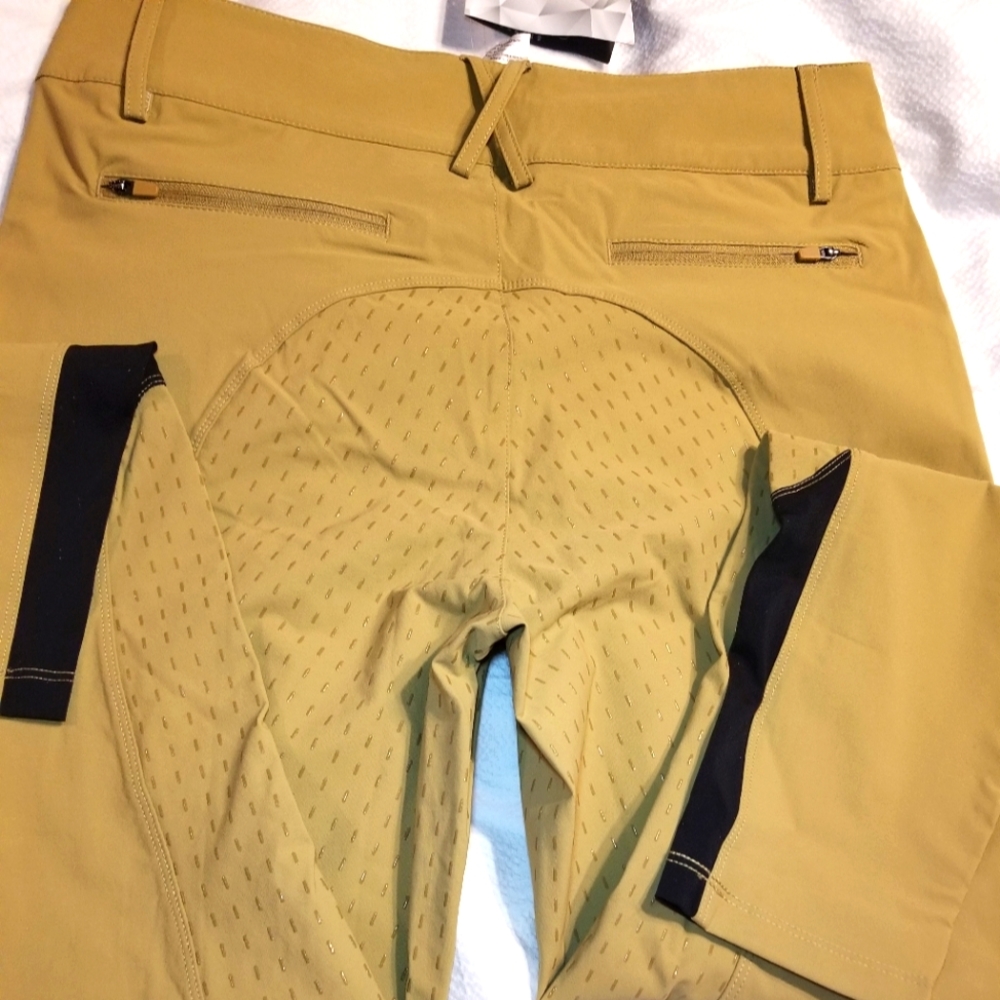 NWT BALEAF WOMENS EQUESTRIAN RIDING FULL SEAT BREACHES SILICONE GRIP MED…
